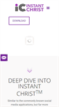Mobile Screenshot of instantchrist.com